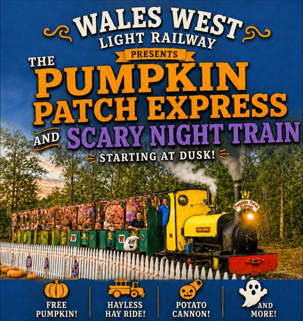 Wales West Pumpkin Patch Express & Scary Night Train