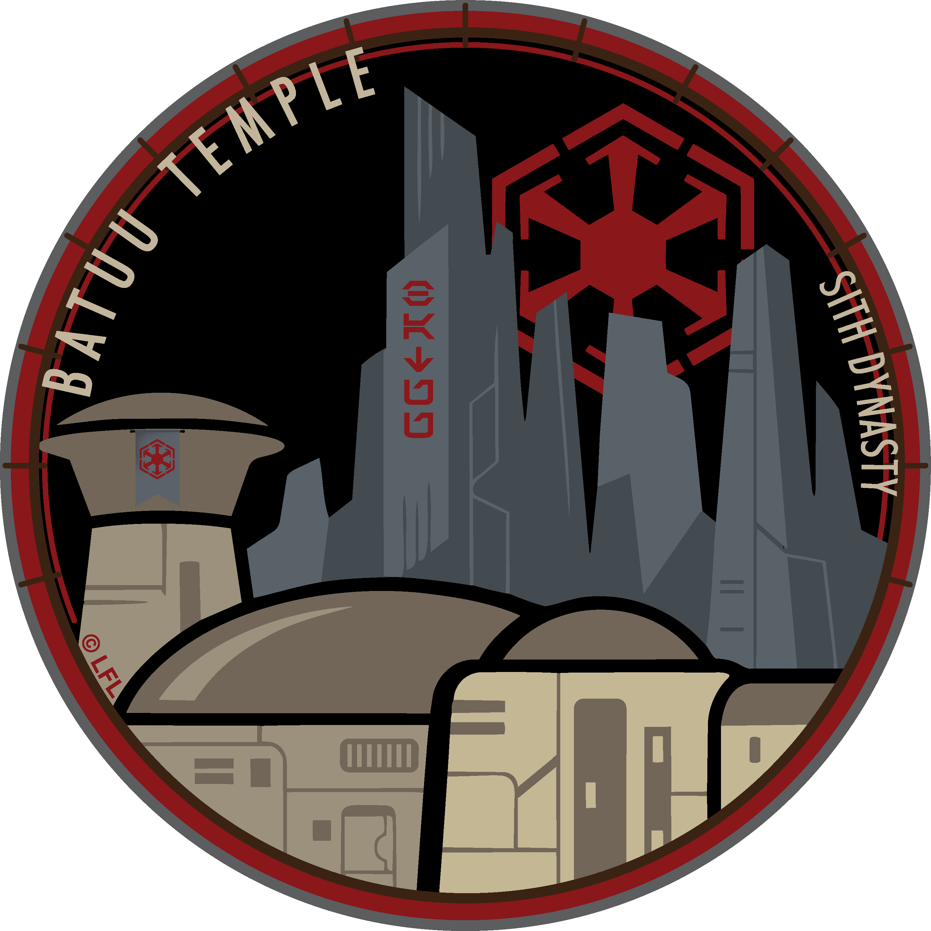 Batuu Temple Logo