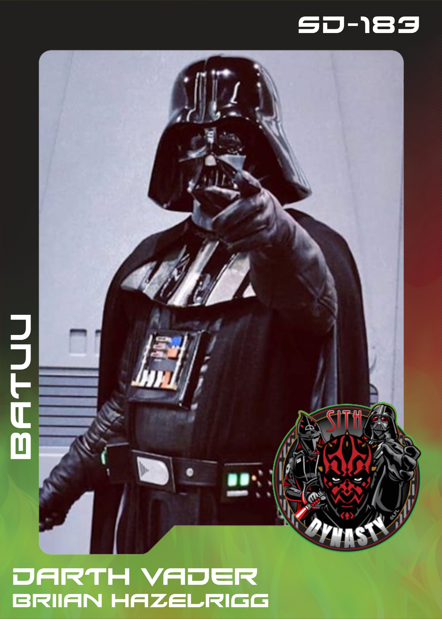 Briian Hazelrigg - Darth Vader