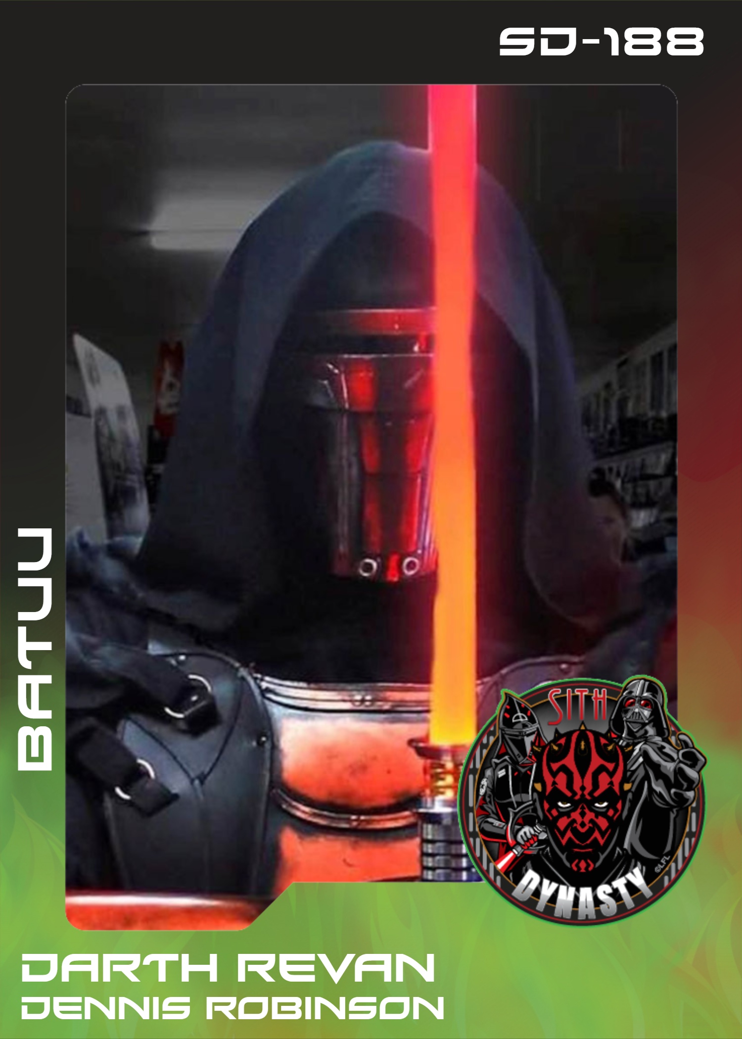 Dennis Robinson - Darth Revan