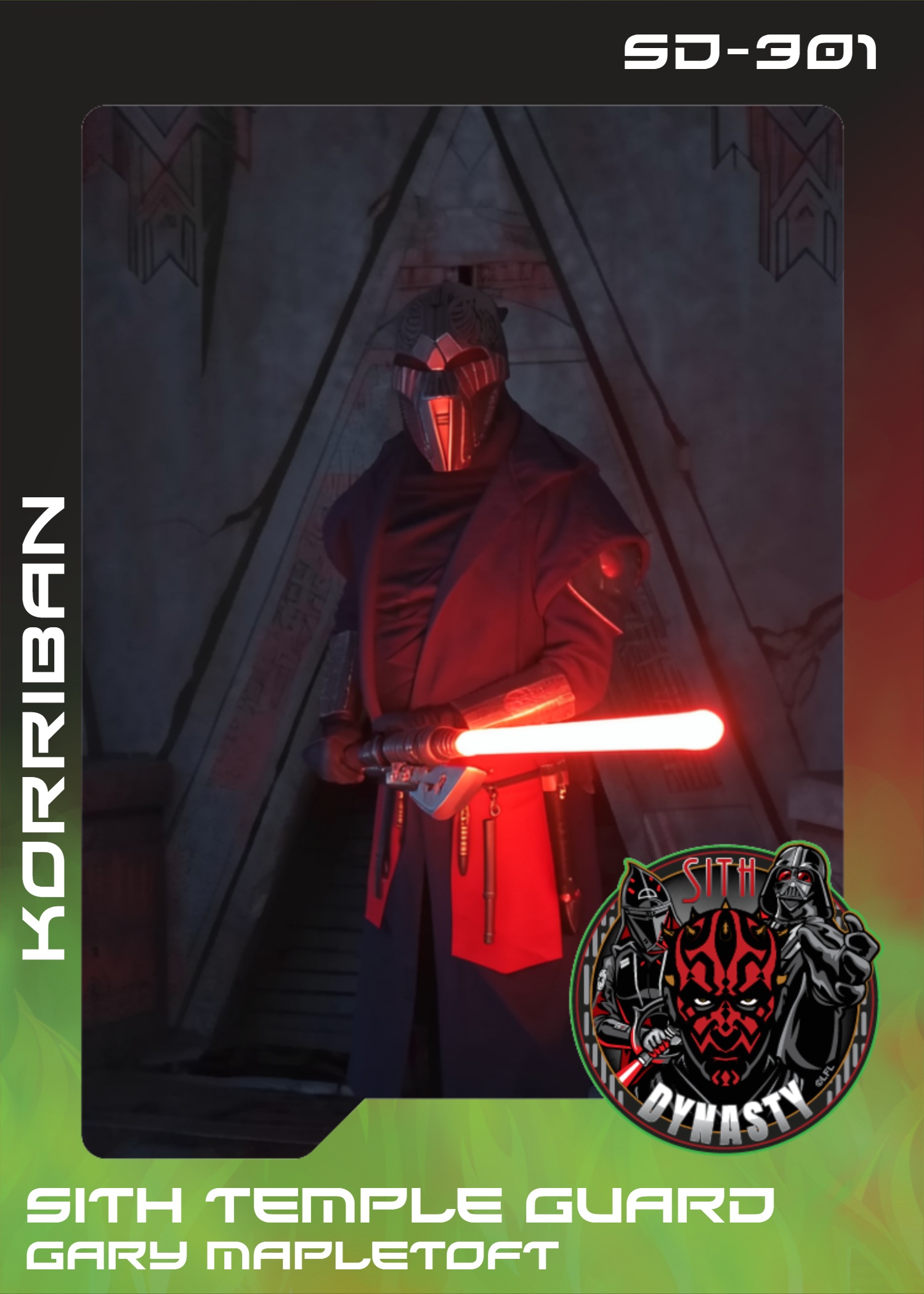 Gary Mapletoft - Sith Temple Guard