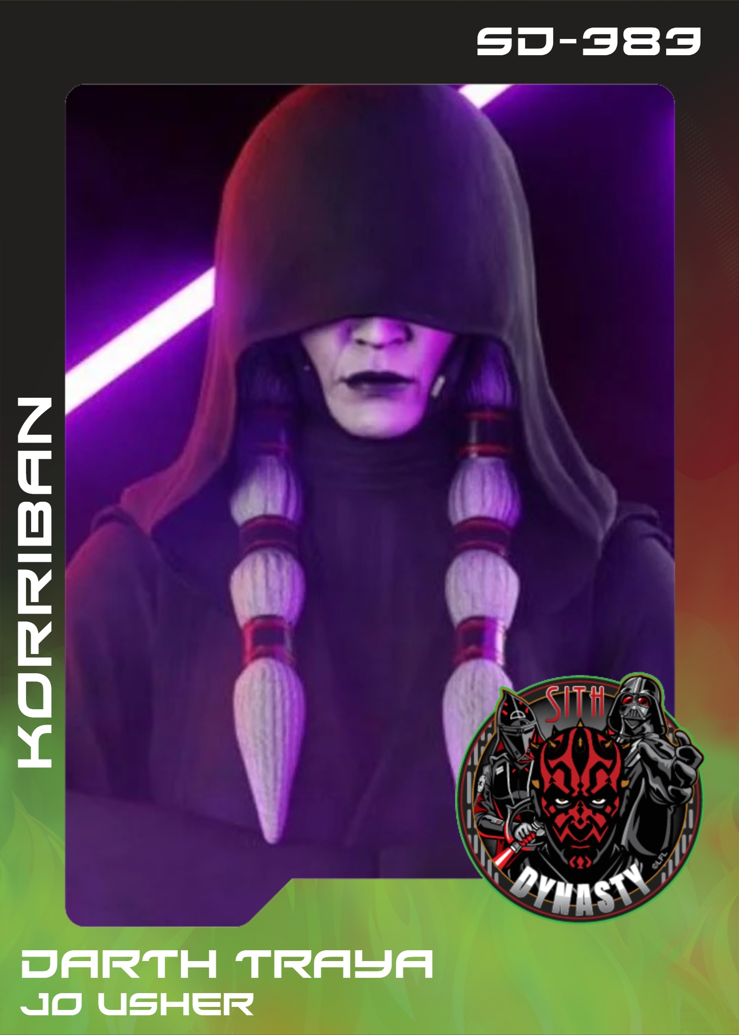Jo Usher - Darth Traya